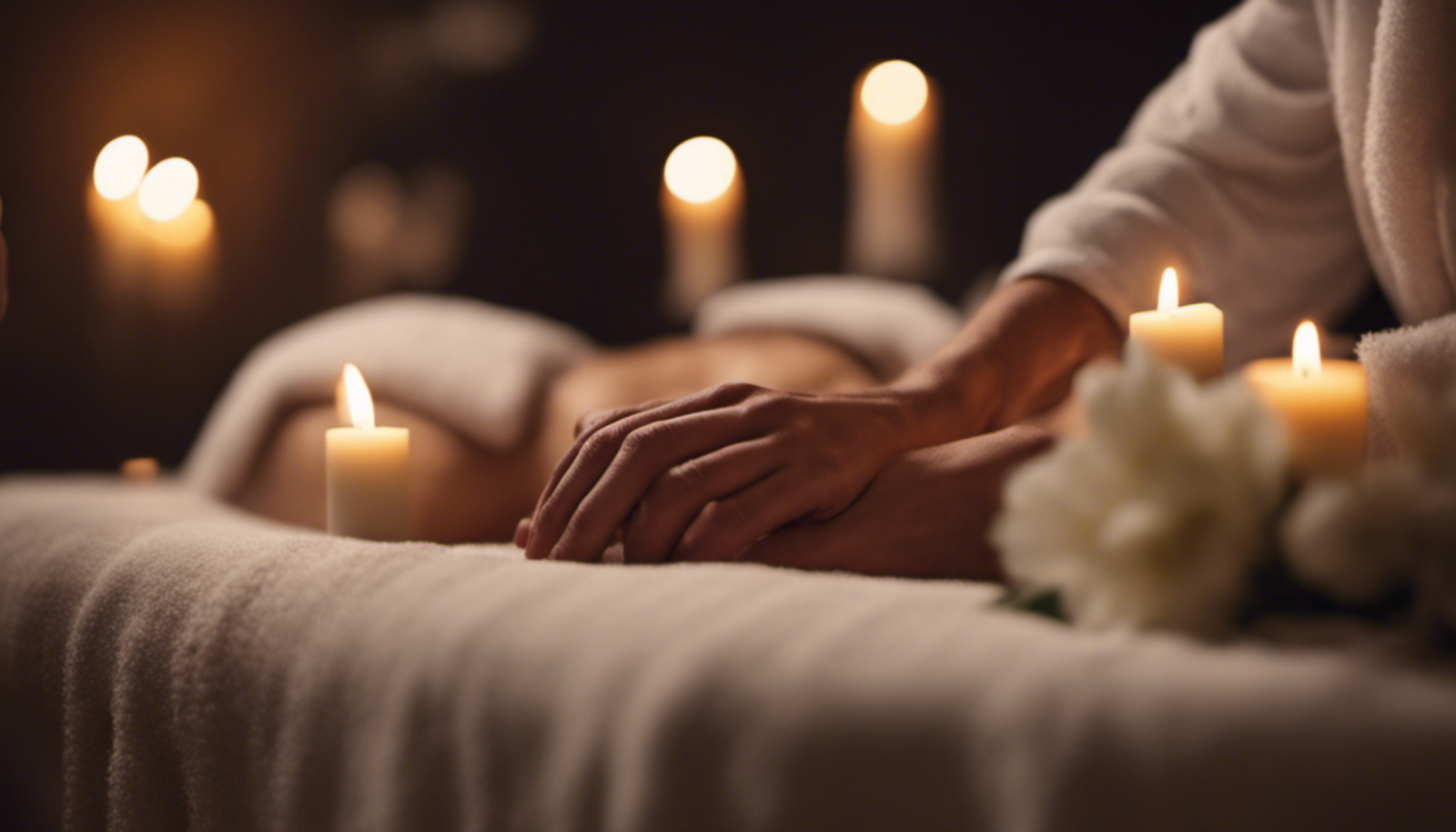 Professional massage therapy session